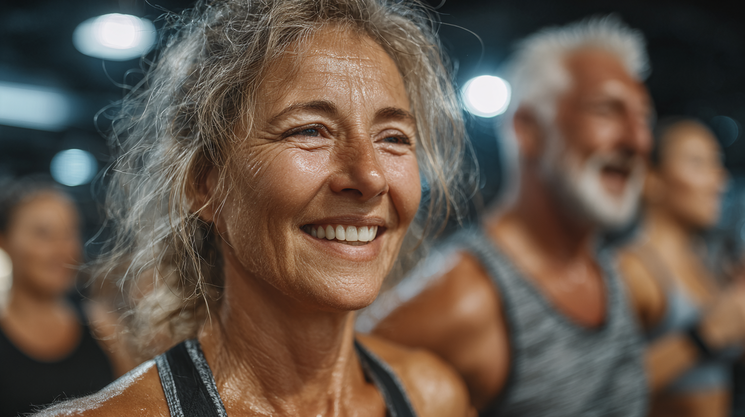 Energik katta yosh ayol